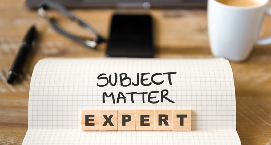 QA Outsourcing - Subject-matter expertise