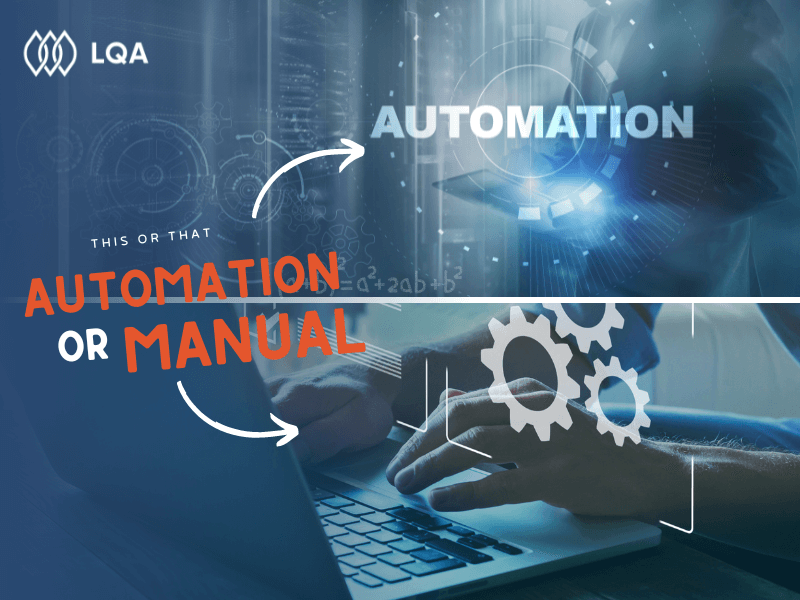 manual testing and automation testing comaprison