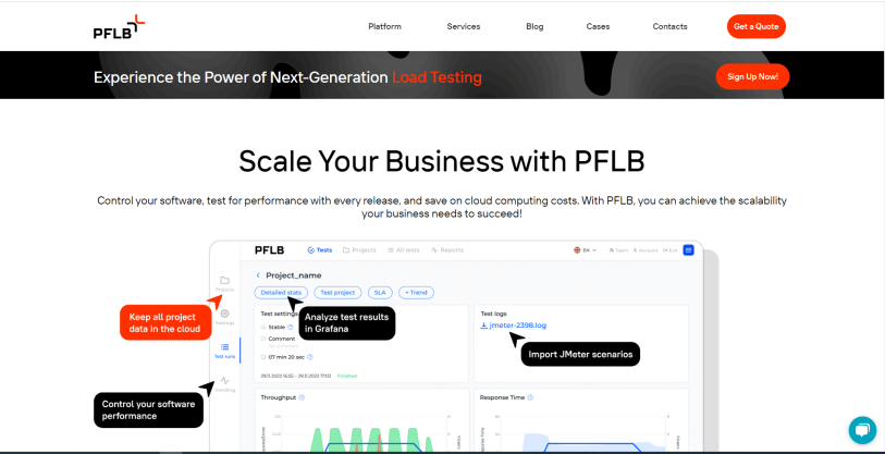 pflb performance testing services company