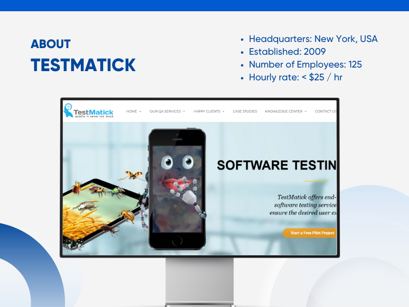 testmatick leading provider of quality software testing