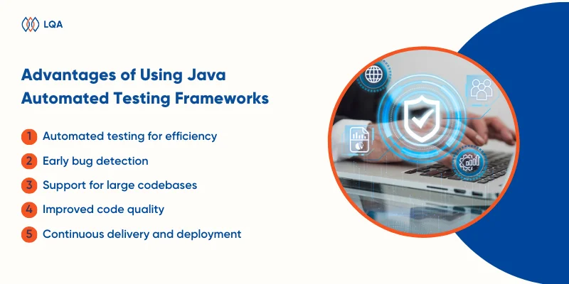 java testing frameworks advantages