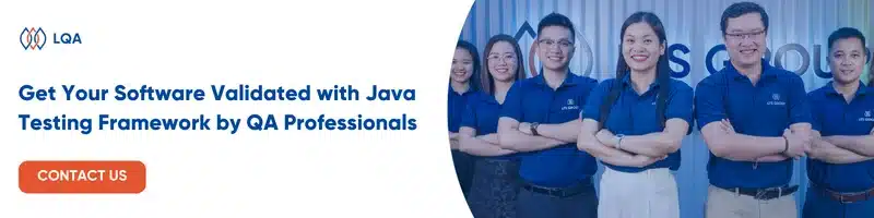 lqa java testing frameworks professionals