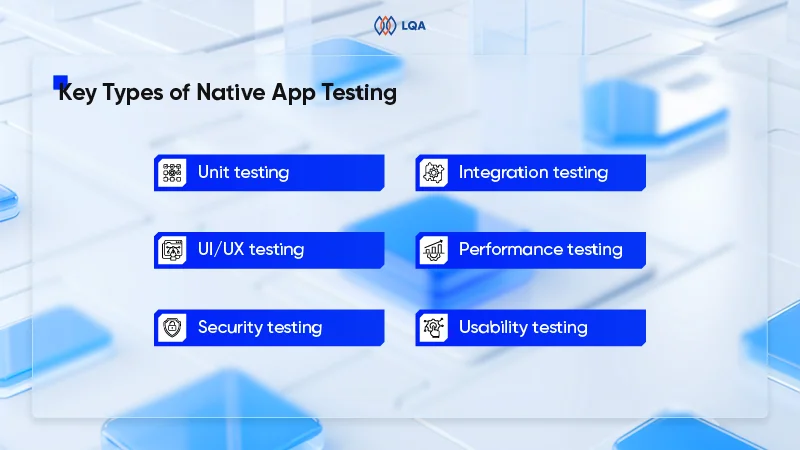types of native app testing