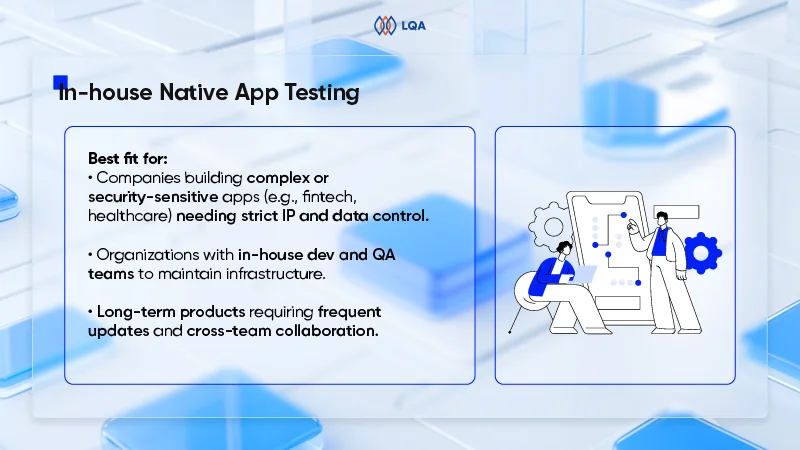 in-house testing