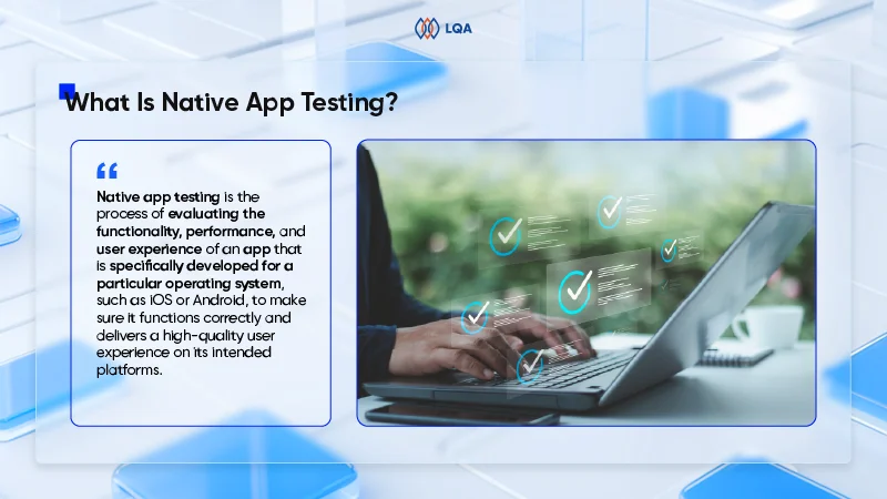 what is native app testing
